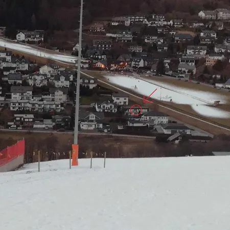 Ferienwohnung In Willingen Upland Mit Balkon, K1 Blick, Waschmaschine, Trockner, Am Skilift 아파트